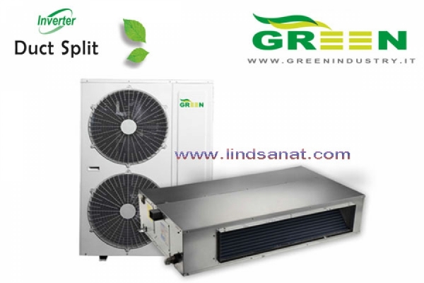 قیمت داکت اسپلیت 30000 سقفی اینورتر گرین Green Inverter